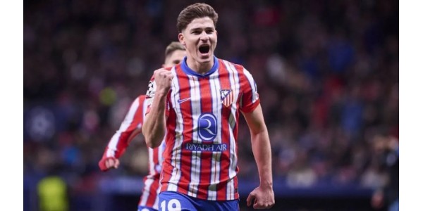 Julián Álvarez gewann den Titel des Atlético de Madrid-Spielers des Monats November